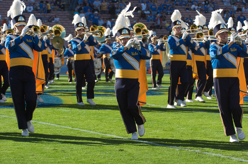 2008-2009 UCLA Marching Band at Football vs Oregon S