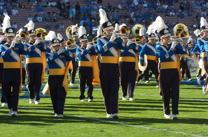 2008-2009 UCLA Marching Band at Football vs Oregon S