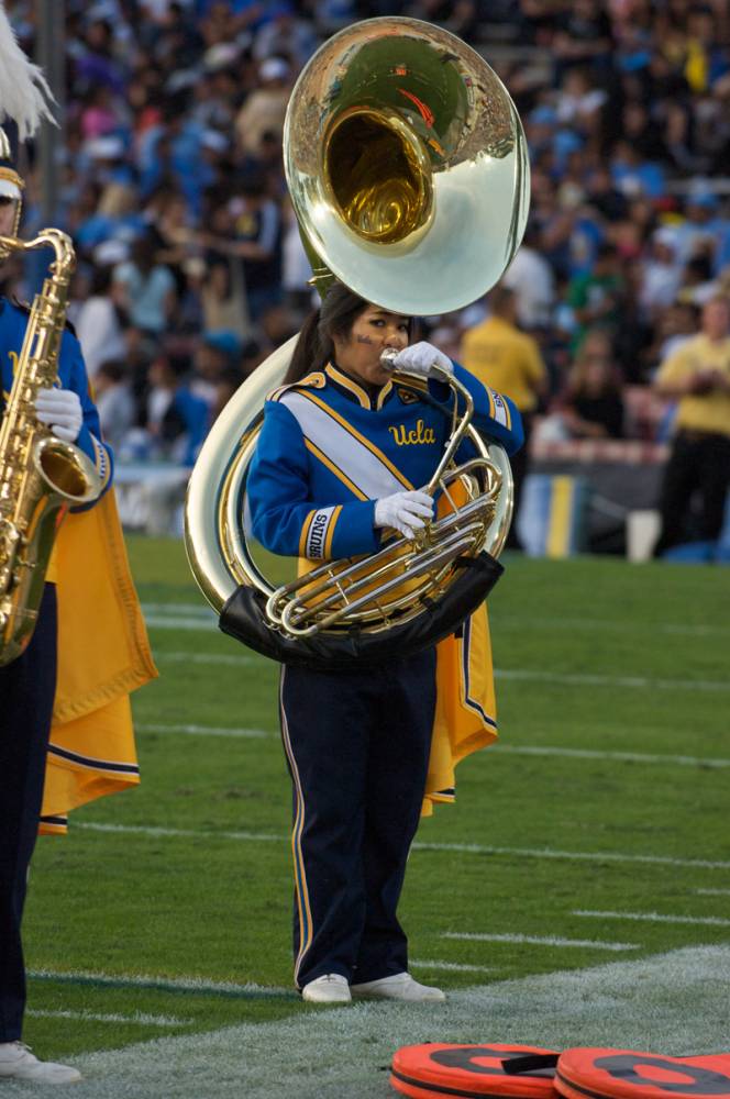 2008-2009 UCLA Marching Band at Football vs Oregon S