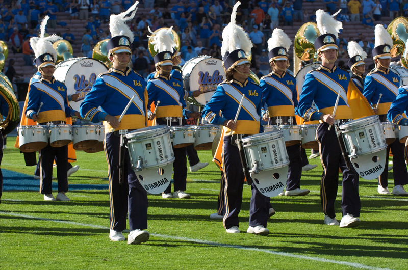 2008-2009 UCLA Marching Band at Football vs Oregon S