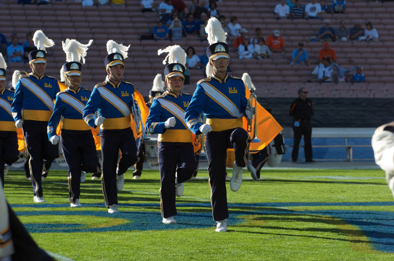 2008-2009 UCLA Marching Band at Football vs Oregon S