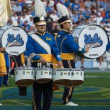 UCLA Athletics - 2008 UCLA Marching Band at football