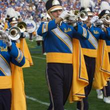 UCLA Athletics - 2008 UCLA Marching Band at football