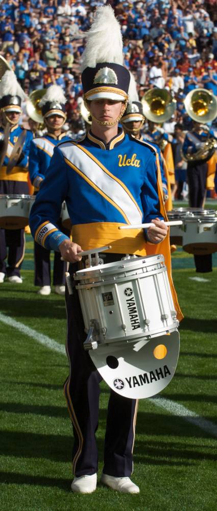 UCLA Athletics - 2008 UCLA Marching Band at football