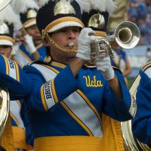 UCLA Athletics - 2008 UCLA Marching Band at football