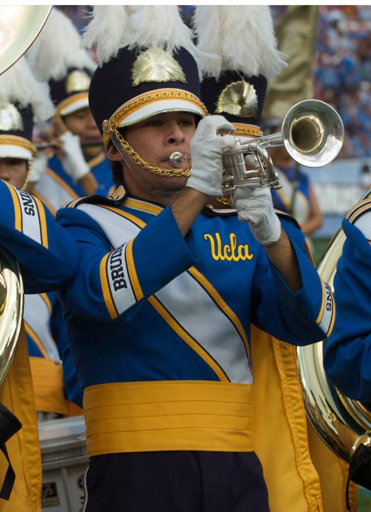 UCLA Athletics - 2008 UCLA Marching Band at football