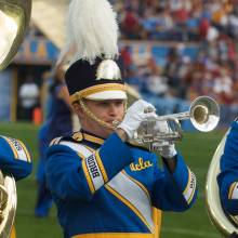 UCLA Athletics - 2008 UCLA Marching Band at football