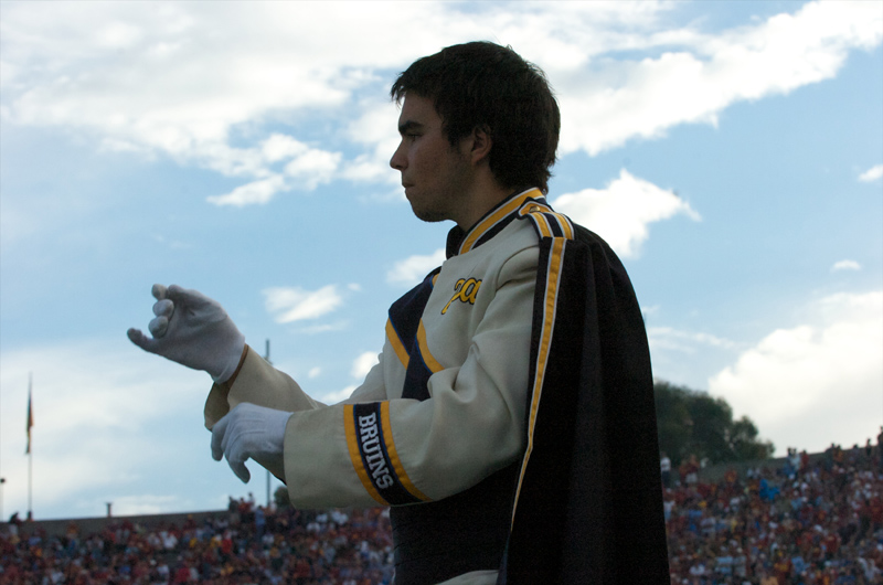 UCLA Athletics - 2008 UCLA Marching Band at football