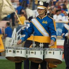 UCLA Athletics - 2008 UCLA Marching Band at football