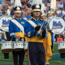 UCLA Athletics - 2008 UCLA Marching Band at football