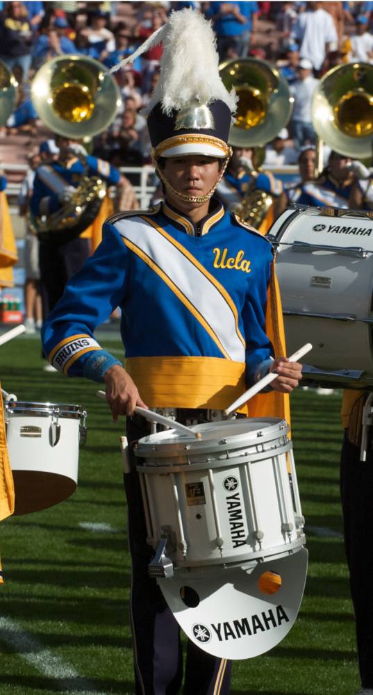 UCLA Athletics - 2008 UCLA Marching Band at football