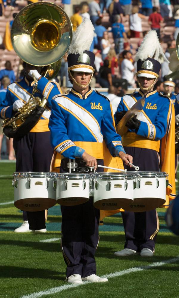 UCLA Athletics - 2008 UCLA Marching Band at football