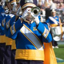 UCLA Athletics - 2008 UCLA Marching Band at football