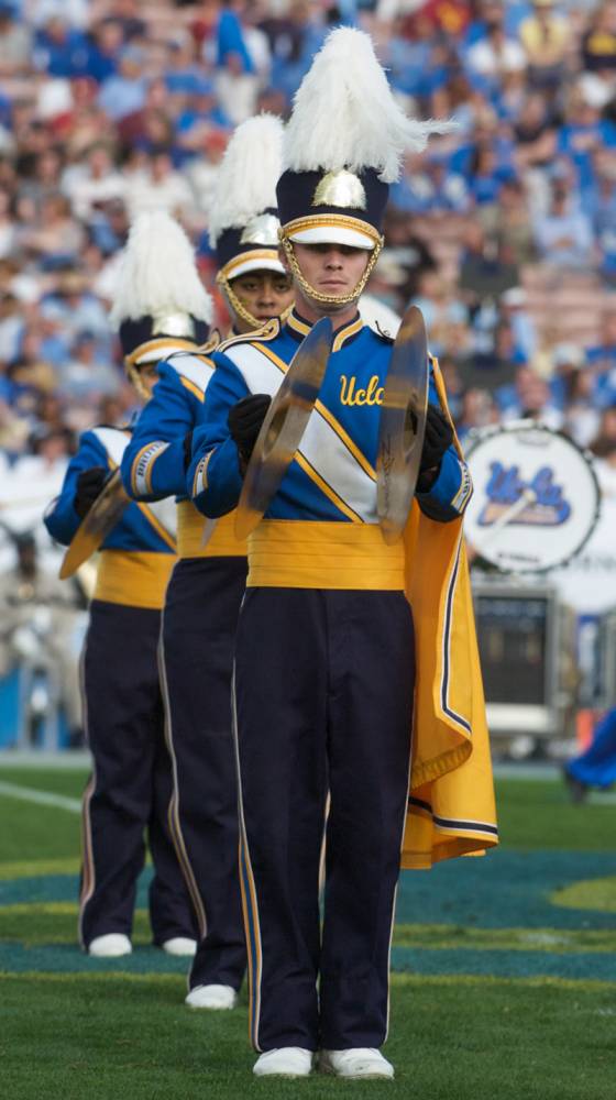 UCLA Athletics - 2008 UCLA Marching Band at football