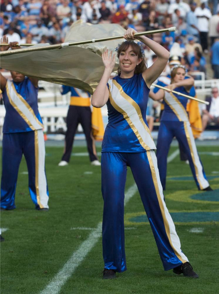 UCLA Athletics - 2008 UCLA Marching Band at football