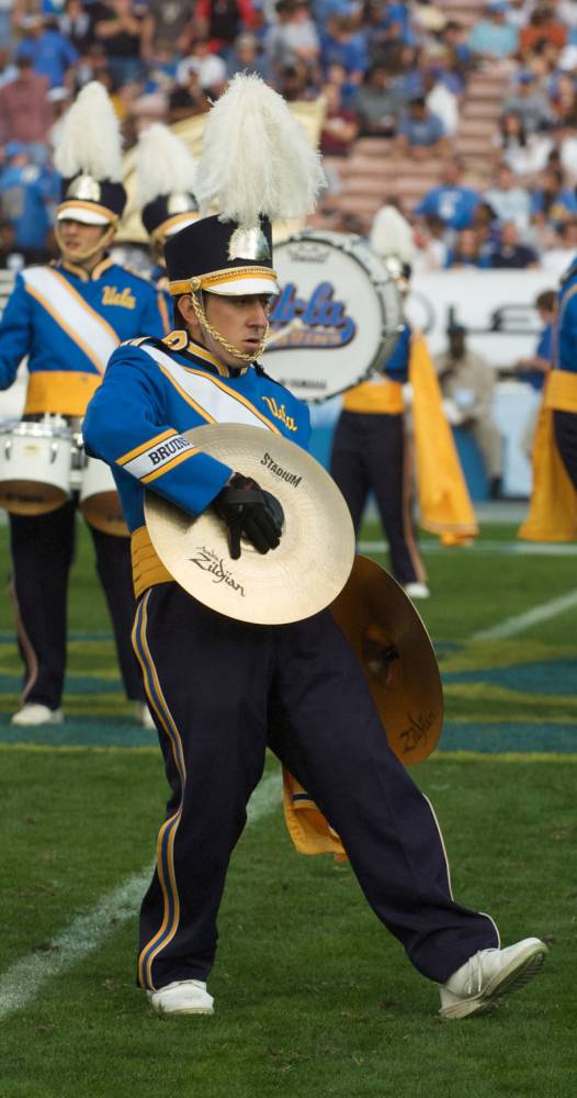 UCLA Athletics - 2008 UCLA Marching Band at football