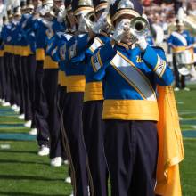 UCLA Athletics - 2008 UCLA Marching Band at football