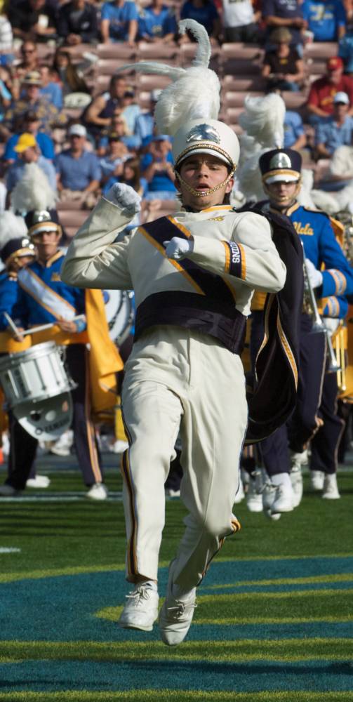 UCLA Athletics - 2008 UCLA Marching Band at football