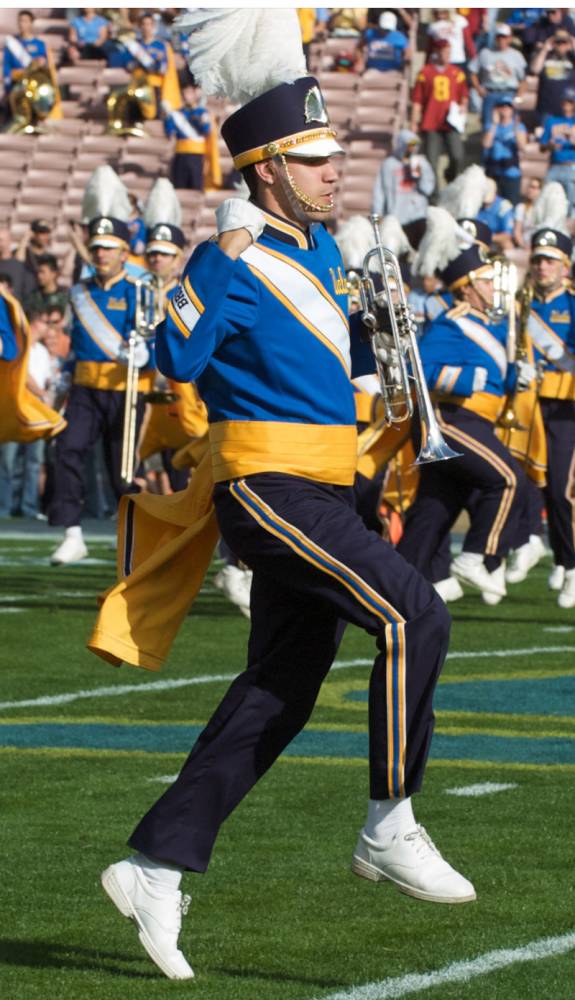 UCLA Athletics - 2008 UCLA Marching Band at football