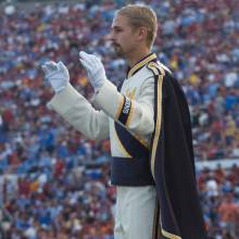 UCLA Athletics - 2008 UCLA Marching Band at football