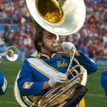 UCLA Athletics - 2008 UCLA Marching Band at football