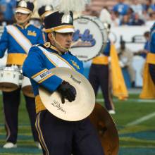 UCLA Athletics - 2008 UCLA Marching Band at football