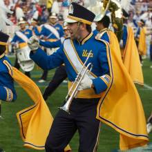 UCLA Athletics - 2008 UCLA Marching Band at football