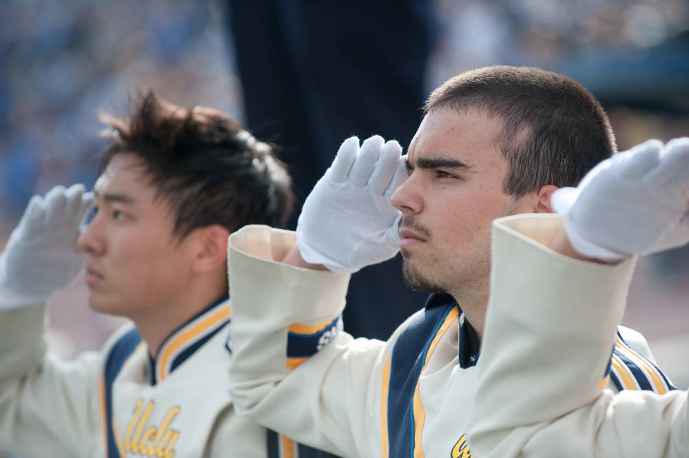 Andrew Ge and Keith Kupper, Drum Majors