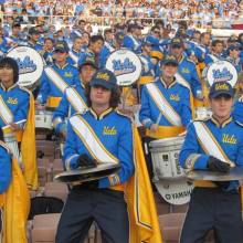 Drums in stands, Arizona State game