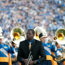 Guest trumpet soloist Courtney Jones