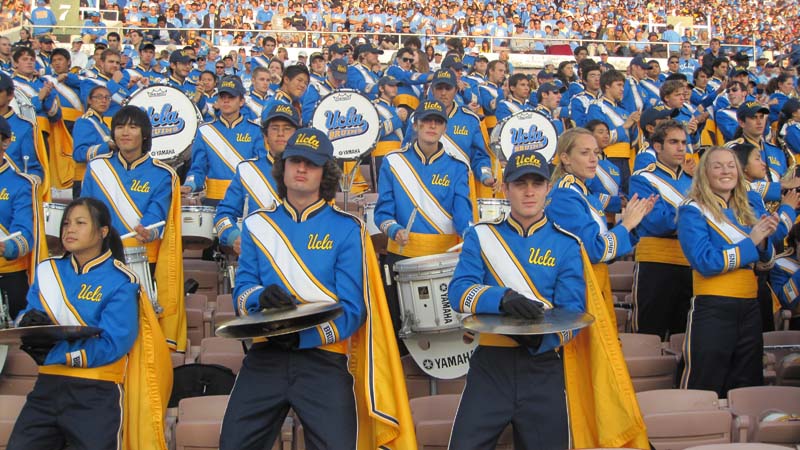 Drums in stands, Arizona State game