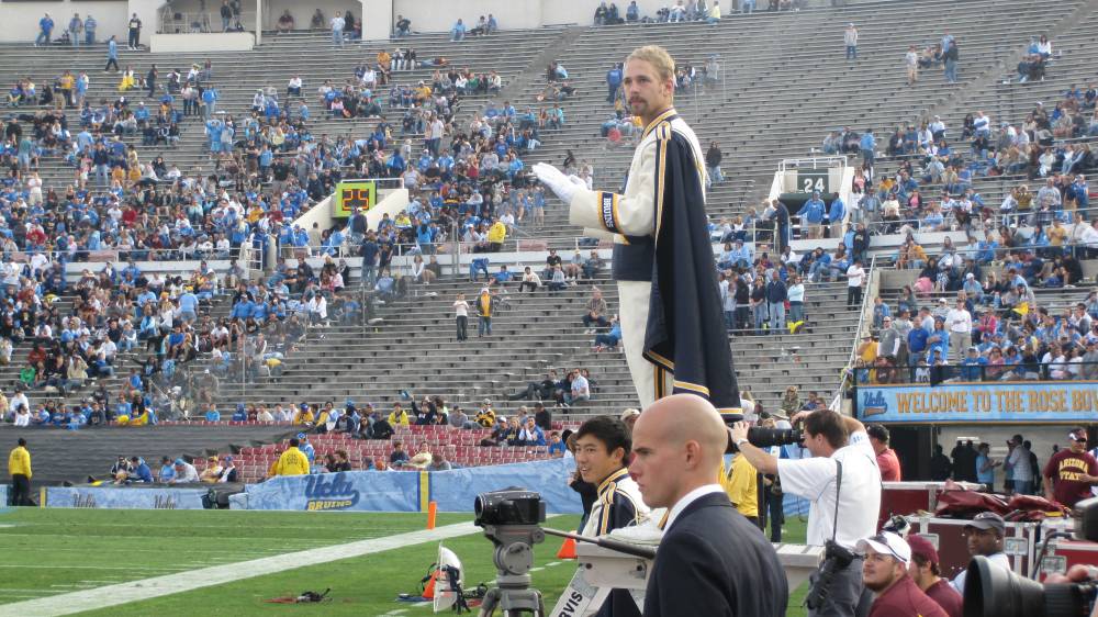 Drum Major Kent Heberer