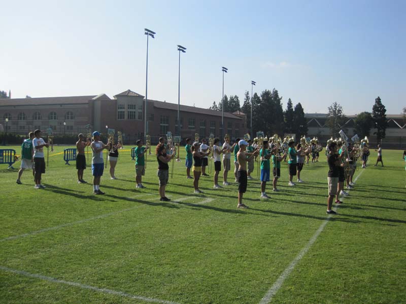 Marching Basics, Band Camp 2009