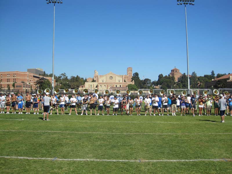 IM Field rehearsal, Band Camp 2009