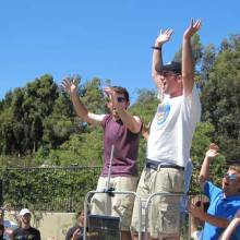 8-Clap to end rehearsal, Band Camp 2009