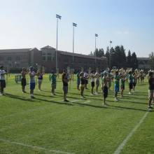 Marching Basics, Band Camp 2009