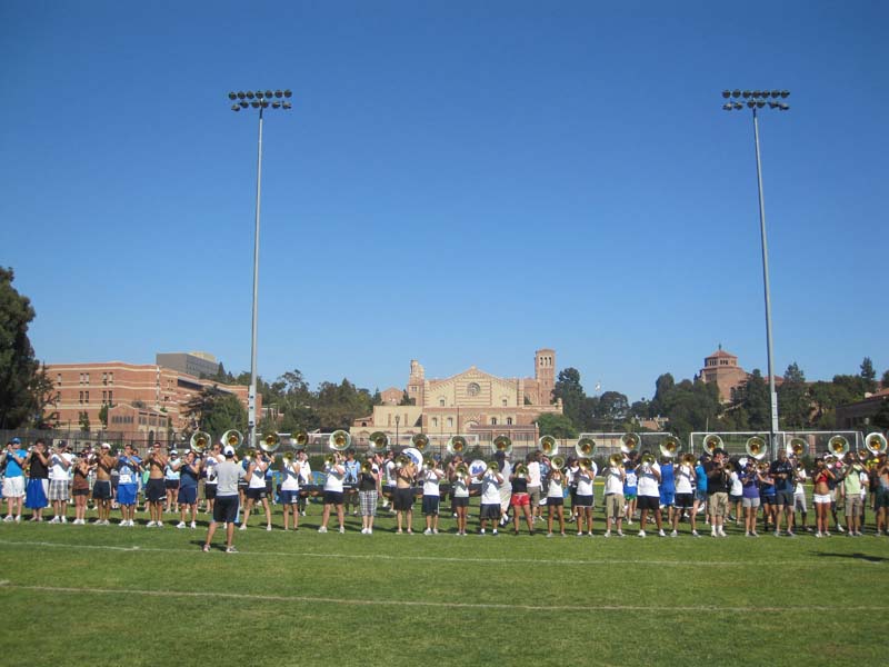 IM Field rehearsal, Band Camp 2009