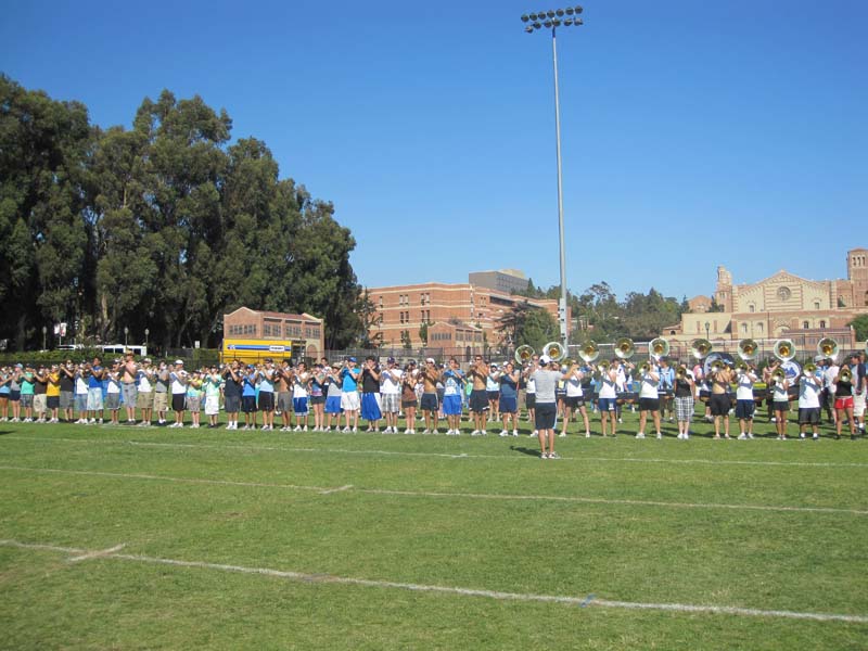 IM Field rehearsal, Band Camp 2009