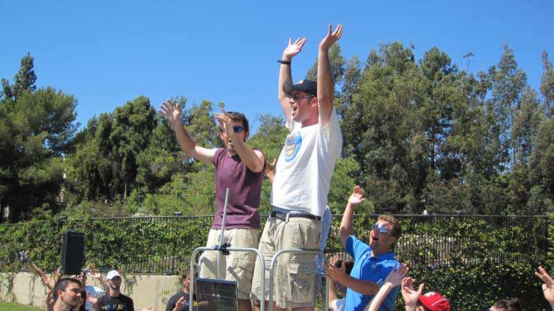 8-Clap to end rehearsal, Band Camp 2009