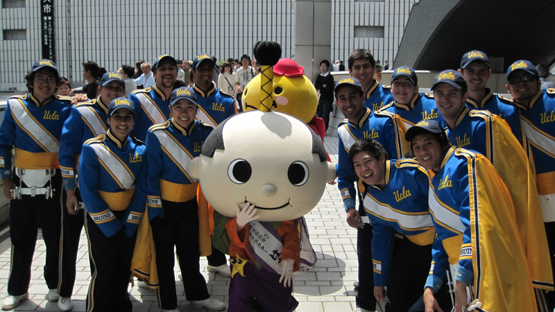 Group with Nagoya Mascot