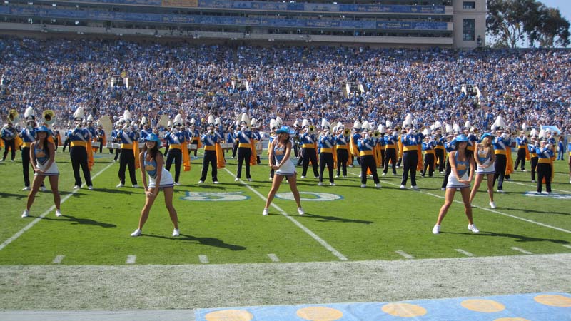 Dance Team, Western Show, Oregon game, October 10, 2009