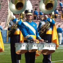 Tenor drums, Oregon game, October 10, 2009