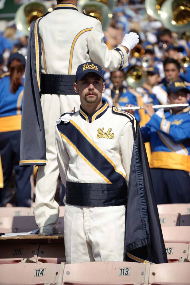 Drum Major Kent Heberer