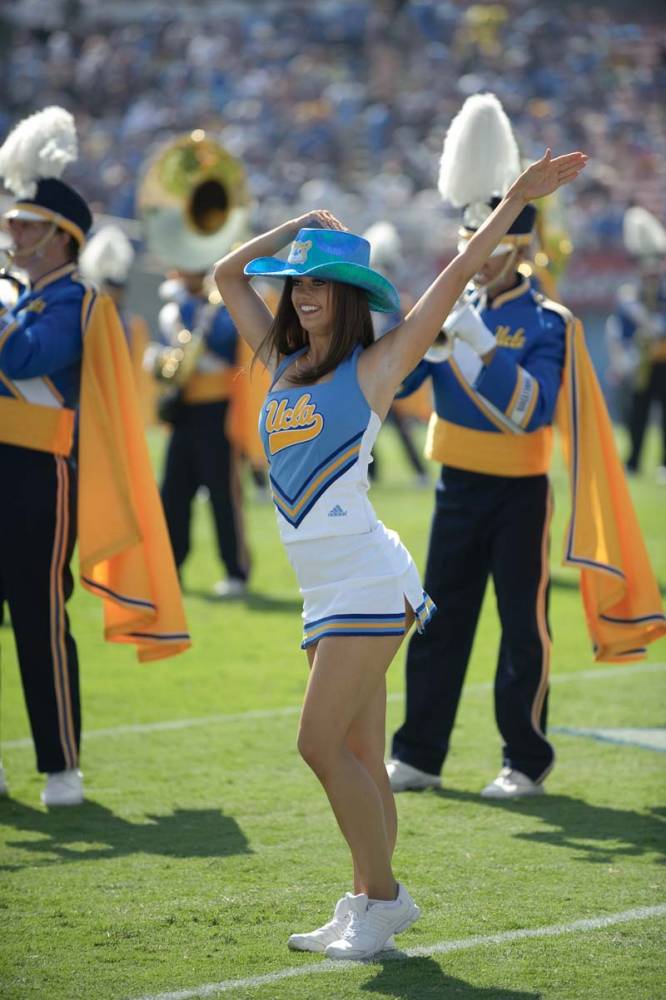 Dance Team, Western show, Oregon game, October 10, 2009