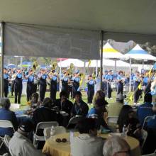 Chancellor's Tent, Oregon game, October 10, 2009
