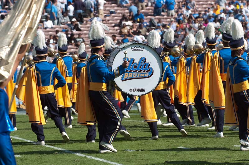 Bass drums, Oregon game, October 10, 2009