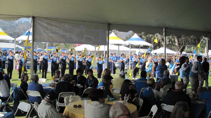 Chancellor's Tent, Oregon game, October 10, 2009