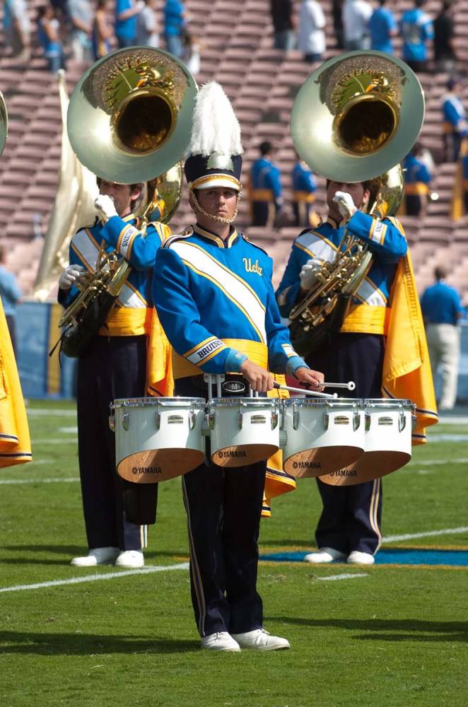 Tenor drums, Oregon game, October 10, 2009