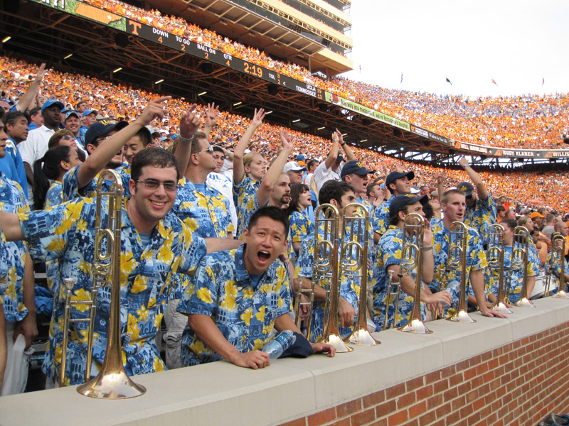 Trombones, Neyland Stadium, September 12, 2009