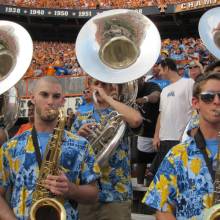 In the stands, Neyland Stadium, September 12, 2009